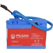 Resim PİLSAN 6 Volt 12 A Çocuk Arabası Aküsü Orjinal Akü 6v 12 Amper 