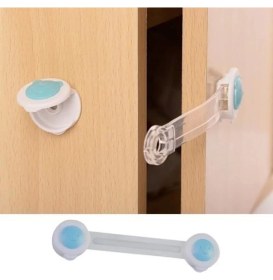 Resim Bebek ve Çocuklar Için Dolap Çekmece Emniyet Güvenlik Kilidi 