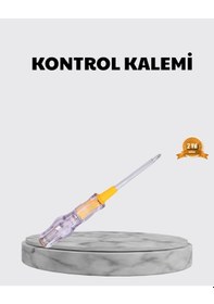 Resim Bfs 110-220v Elektrik Test Kalemi Korozyona Dayanıklı Nikel Kaplamalı 