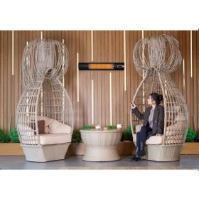 Resim Veito Space Beyaz 1500w Karbon Infrared Isıtıcı 