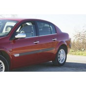 Resim Genel Markalar Renault Megane 2 HB 5D/3D/SD/SW İçin Uyumlu Aksesuar Ayna Kapağı 2 Parça ABS Krom 2004 - 2010 