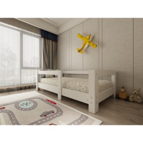 Resim Genel Markalar Montessori Beyaz Mdf Çocuk Karyolası 90x190 Yatak Uyumlu Y2 