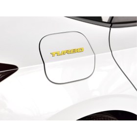 Resim EDEXPORT Turbo Golden Depo Kapağı Yazısı 3M 3D ABS Rover 216 