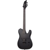 Resim Schecter PT Black Ops Elektro Gitar (Satin Black Open Pore) 