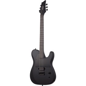 Resim Schecter PT Black Ops Elektro Gitar (Satin Black Open Pore) 