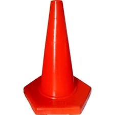 Resim Fm Trafik Pvc Koni 50 cm Reflektifsiz 