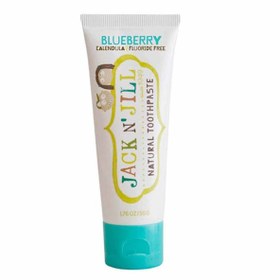 Resim Jack and Jill Natural Toothpaste Blueberry 50 gr ( Yaban Mersini Aromali Diş Macunu ) 