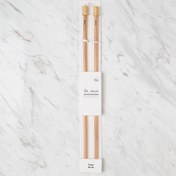 Resim La Mia Whitewood 7 mm 36 cm Ahşap Örgü Şişi 