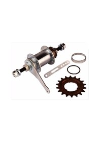 Resim Taıwan Arka Göbek Kontra Pedal 36 Delik Tek Diş - Nikel 