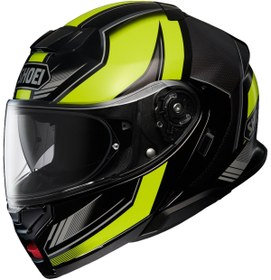 Resim Shoei Neotec 3 Grasp Tc 3 Çene Açılır Motosiklet Kaskı 67010 Siyah Sarı 