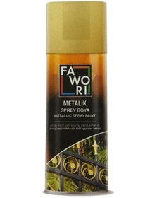 Resim Fawori 400 Ml. Metalik Altın Yaldız Sprey Boya (MADE IN ITALY) Renk Altın Yaldız 