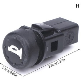 Resim Tip 8-1 Adet Motosiklet Anahtarları Düğmesi Korna Dönüş Sinyali Yüksek Düşük Işın Elektrikli Başlat Düğmeleri Meclisi Pıaggıo Zip 