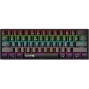 Resim Saywin 3 Modlu Türkçe Q Rgb Mekanik Oyuncu Klavye Kb610 Siyah 