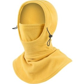 Resim Bosphorusboutique Suntek Kış Yürüyüşü Için Balaclava Termal Sıcak Sarı Sarı Nr Sarı 