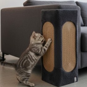 Resim Reyo Pet Koltuk Köşe Koruyucu Kedi Tırmalama Tahtası Çok Yönlü Kullanım Antrasit 