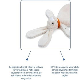 Resim Babyjem Emzik Askılı Tavşan Uyku Arkadaşı Taş 