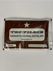 Resim Yıldız Kumaş Boyası Kahverengi 