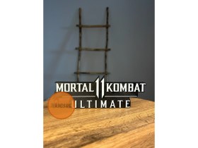 Resim Turuncuhane Mortal Kombat Atari Logo Masaüstü Dekor Figür Hediyelik Playstation Xbox Koleksiyon 16 cm 