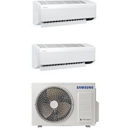 Resim Samsung Wind Free Multi 1+2 Sistem AJ050TXJ2KH/EA 7+7 Btu İç 5.2 Kw Dış Ünite Klima 