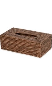 Resim Decor Walther Basket Mendil Kutusu, Tezgah Üstü - Kahve 