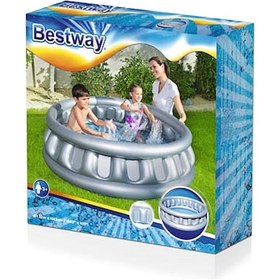Resim Bestway Jumbo Metalik Renk Havuz Çok Renkli 