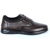Resim Dropland 7863 2 Antik Kahve %100 Deri Erkek Casual Ayakkabı 001 