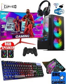 Resim DMC N10 ( Pubg,gta 5 ) I7-2600,16gb,500gb Hdd,256gb Ssd,4gb R7240 Gddr5,24''oyuncu Masaüstü Bilgisayar 