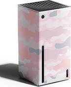 Resim Mytrix Xbox Series X Konsolu Pembe Camo, Özel X-Box Serisi X Kapak Kaplaması, Kolay Kurulum için Manyetik Koruyucu Kılıf, Tam Koruma 