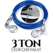 Resim 3 TON Kapasite Çelik Çeki Halatı 429061 