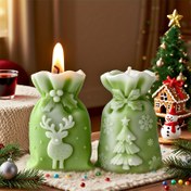 Resim Noel Hediye Çantası Mum Kalıbı - Silikon, DIY Tatil Süsleri, Festif Kokulu Mumlar, Noel Süsleri, Noel için En İyi, Şükran Günü için Mükemmel, Noel Hediye Çantaları, Mum Yapımı Malzemeleri, Noel Süsleri, Noel için En İyi, Şükran Günü için Mükemmel 