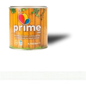 Resim Hemel Prime Su Bazlı Ahşap Boya - Beyaz 0,75 Litre 