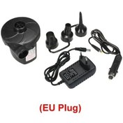 Resim 100-240v Elektrikli Hava Yatağı Kamp Pompası Şişme Pompa Hava Kompresörü Eu Plug 