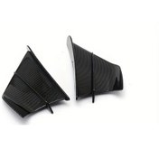 Resim Tongdashop Karbon Fiber Modified Fixed Wing - Aerodinamik Motosiklet Fairing, Yüksek Hız & Yakıt Tasarrufu, Sokak Ve Tur Motosikletleri İçin. 