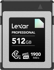 Resim Lexar Elmas Serisi Profesyonel 512GB CFexpress Tip-B Hafıza Kartı 