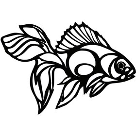 Resim Genel Markalar Akvaryum Balığı Oto Motor Laptop Duvar Folyo Sticker 50x35 Cm 