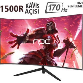 Resim Zeiron Wolfazer X60 Ryzen 7 5700 16GB 1TB M.2 SSD RTX4060 24" 170Hz Hazır Sistem Oyuncu Masaüstü Bilgisayar 