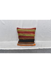Resim Zehra Abla Halı Yeni El Dokuma Dekoratif Kilim Kırlent Yastık Kılıfı 6089 