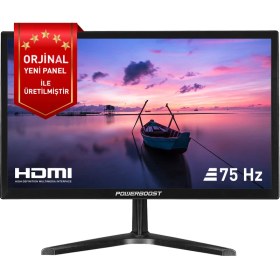 Resim Powerboost 18.5 M1850Vh Wide Screen 5Ms 75Hz Vga Hdmı Led Monitör Siyah 