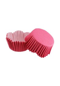 Resim Cupcake Kalıbı Pet Kapsül Dalgalı Kek Kalıbı 65X38 Mm 100 Adet N11.1114 