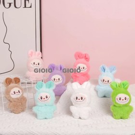 Resim Silver1 Bebek Makine Bebek Sevimli Karikatür Peluş Bebek Çanta Çekicilik Öğrenci Bebek Asılı Anahtar (Yurt Dışından) 