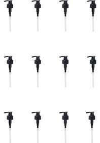 Resim 16'lı Yedek Sıvı Sabunluk Pompası Şampuan, Duş Jeli Ve Losyon Şişeleri İçin Başlık Kapak 