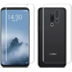 Resim Meizu X8 Ön-Arka Darbe Emici HD Ekran Koruyucu Kaplama 