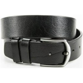 Resim %100 Hakiki Dana Derisi Siyah Erkek Kemer Battal Boy 