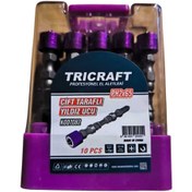 Resim Tricraft MIKNATIS UÇLU BİTS UÇ ÇİFT YÖNLÜ 10 ADET PH2x65mm 