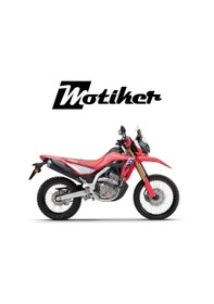 Resim Honda 2025 - 2026 Crf 250l Corss Kırmızı Beyaz Mavi Tasarım Sticker Kaplama Modeli 