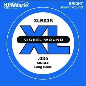 Resim Daddario D'Addario XLB035 XL Nickel Wound Bas Gitar Tek Teli - 0.035 İnç (Aksesuar) | Dünya Standardı XL Ser 