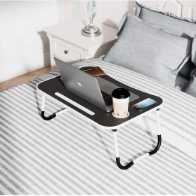 Resim Hodbehod Katlanır Koltuk Yatak Üstü Laptop Tablet Çalışma Laptop Masası Sehpası 