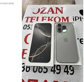 Resim Apple iPhone 16 Pro İkinci El TR | 128 GB | Natürel Titanyum 