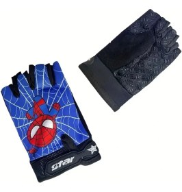 Resim Bga Çocuk Eldiveni Bisiklet Paten Spor Outdoor Kamp Eldiveni 