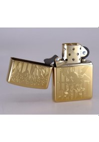 Resim Zippo American Eagle Gold Dizayn Çakmak 